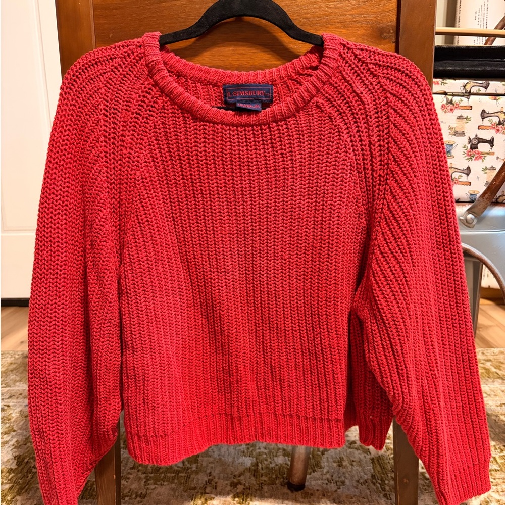 Red Sweater